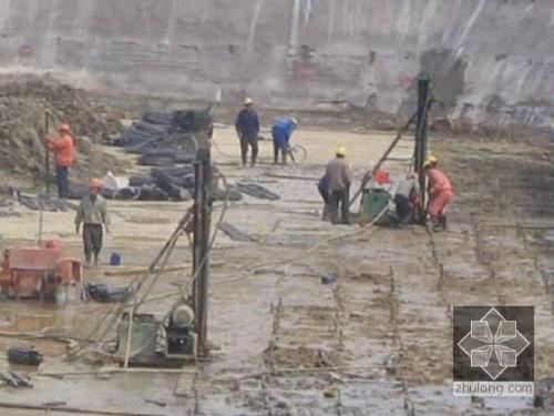 合阳我公司承建北京房山区水池地基注浆加固工程